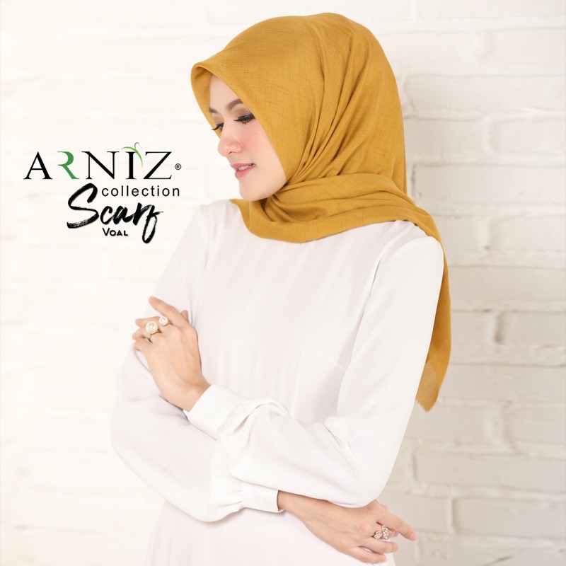 Segi Empat Scarf Voal Arniz