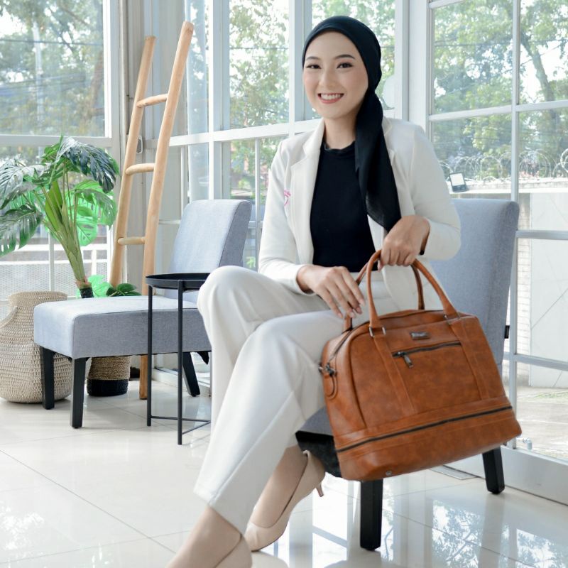 VALLEY Bag by Manjua. Tas Kerja, Tas Kuliah, muat Laptop 14 inch. Tas Laptop, Ukuran Besar.