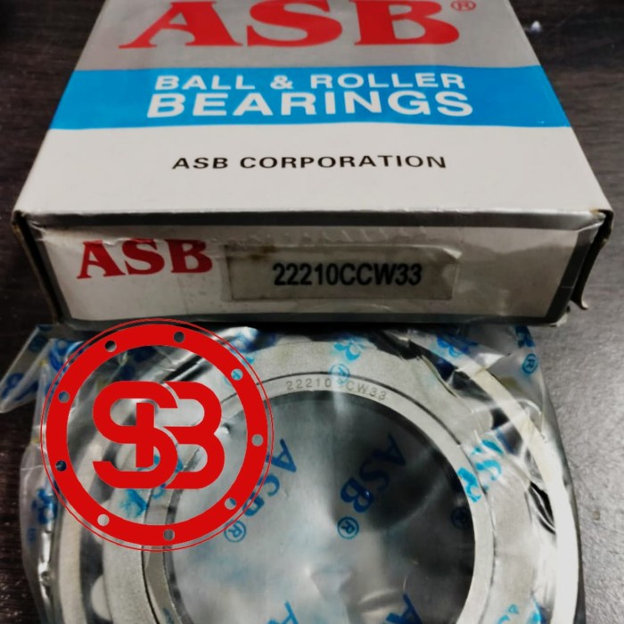 Spherical Roller bearing 22210 CCW33 ASB