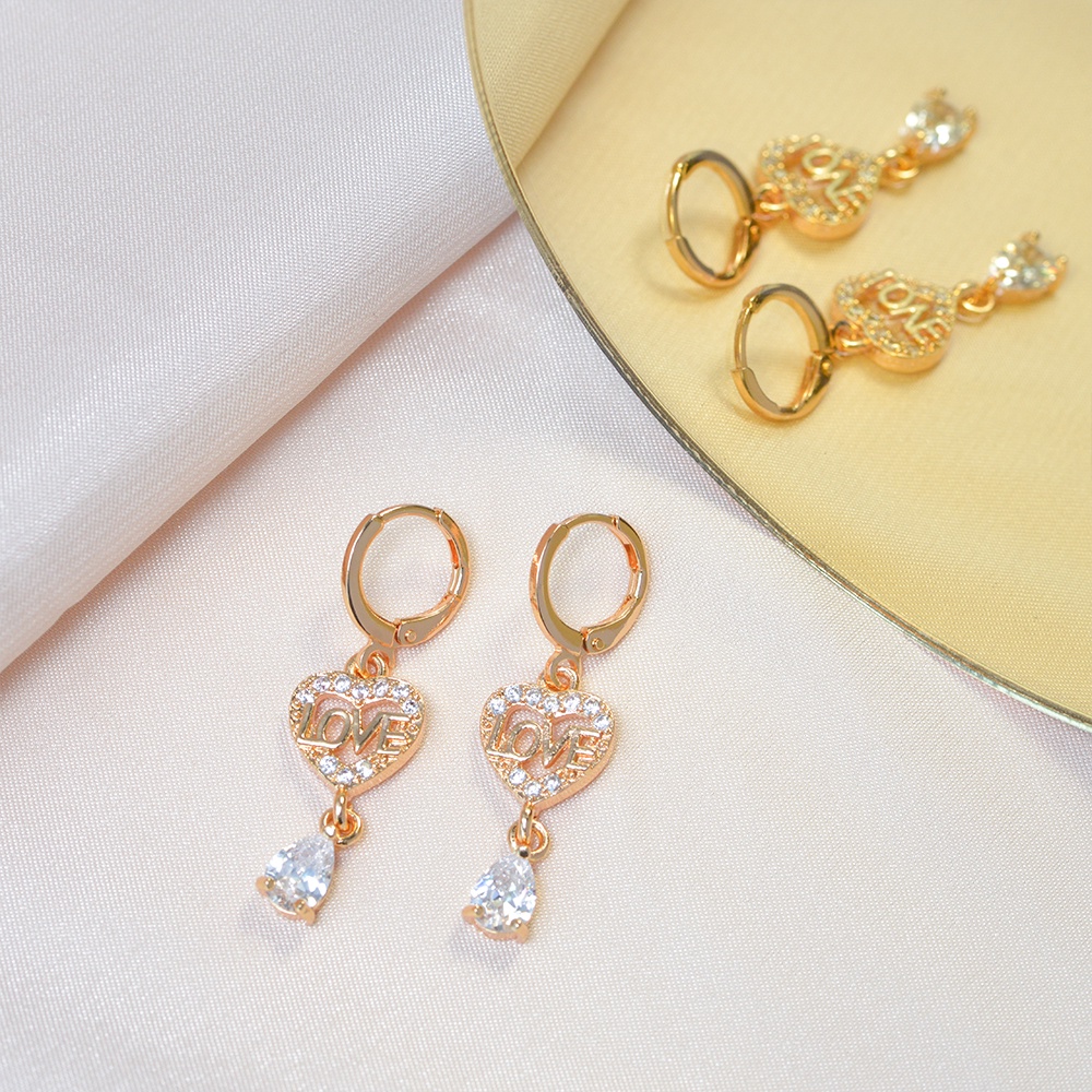 ✨COD Anting Titanium Anti Karat Korea  Tusuk  Anting Korea  Stainless  Wanita Murah-D197