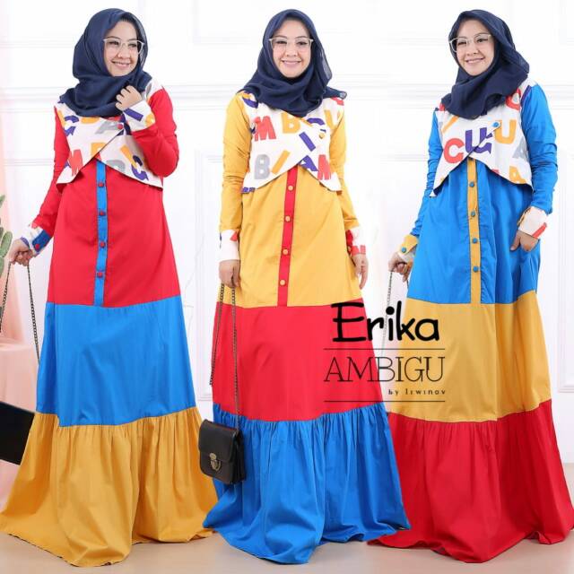 Dress Casual Gamis Ori Erika By Irwinov