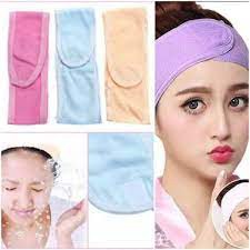 Deskripsi bandana mandi/bandana makeup/hairband/showe headband