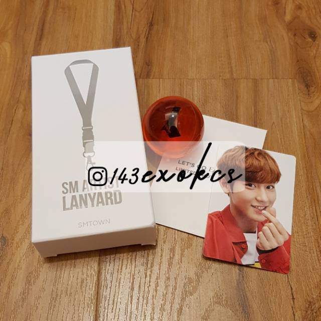EXO Eℓyxion Elyxion Park Chanyeol PC + Orb + Lanyard