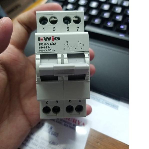 ● COS / Change Over Switch / Ohm saklar EWIG 2x40A ♬