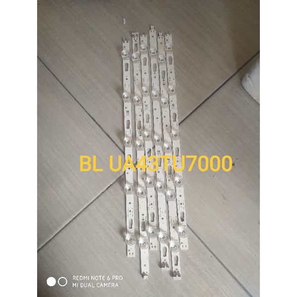 BL - BACKLIGHT - LAMPU LED TV - SAMSUNG - UA43TU7000K - UA43TU7000