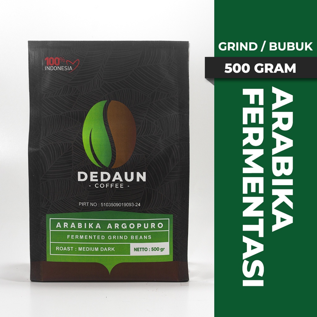 

Kopi Arabika Argopuro Fermentasi Grind / Bubuk 500 gram