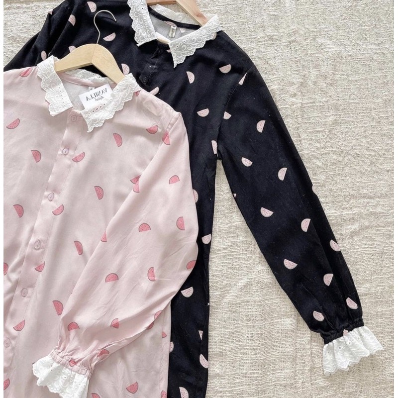 PAOLA BLOUSE by VANILLA HIJAB ATASAN TOP CANTIK READY SIAP KIRIM