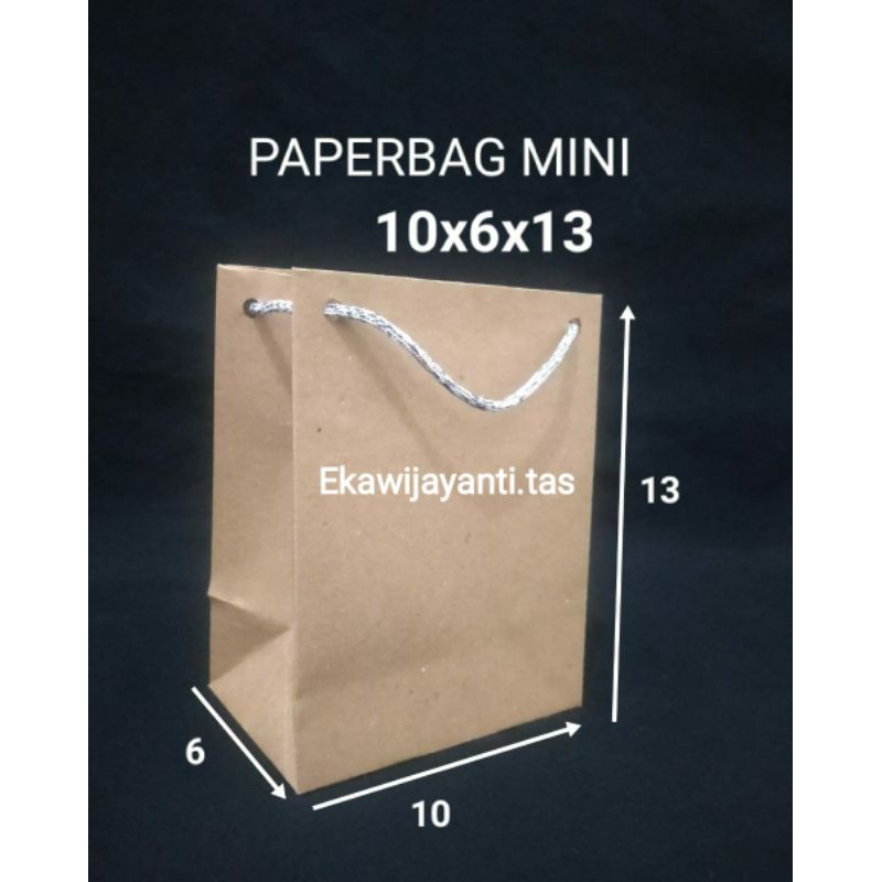 

paper bag/tas kertas uk 10x6x13
