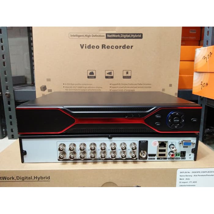 DVR CCTV 16 CH XMEYE AHD 1080 MESIN REKAM CCTV