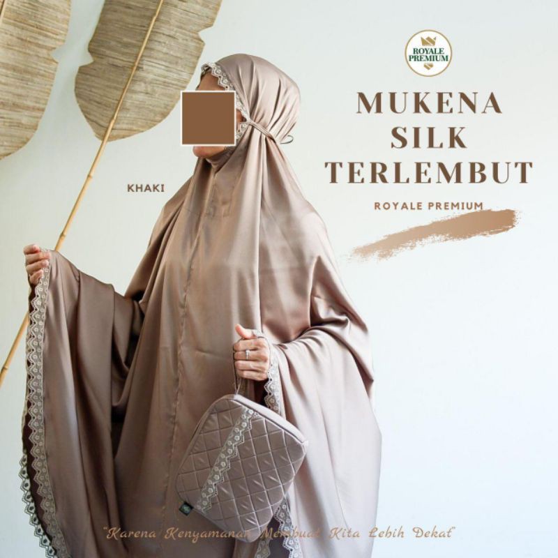 EKSCLUSIF MUKENA SILK SHABBY MAISARA PREMIUM ( Dulu Royale Premium ) ORI