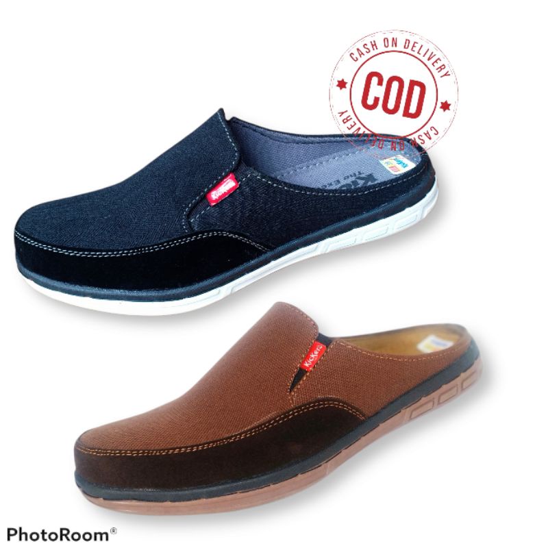 Sepatu Sandal Cowok Sandal Slip On Casual Pria