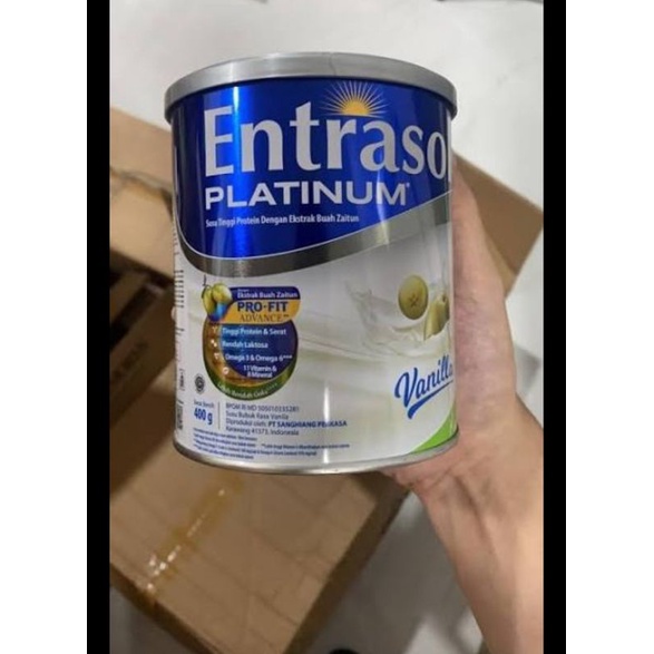 

Entrasol Platinum 400gr Rasa Vanilla