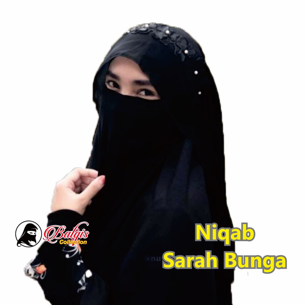 cadar Niqab Sarah Bunga