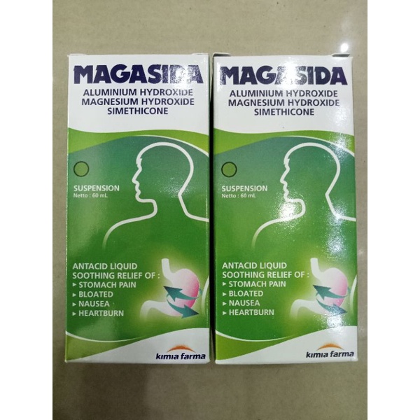 MAGASIDA SYRUP 60 ML OBAT MAAG, NYERI LAMBUNG, KEMBUNG