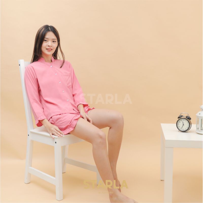 BAJU TIDUR PIYAMA DEWASA / PIYAMA SET BUSUI FRIENDLY / STELAN PIYAMA BAJU TIDUR JASMINE