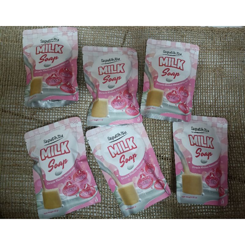 Sabun pemutih bandan isi 3pcs /whitening soap seputih.itu /sabun BPOM