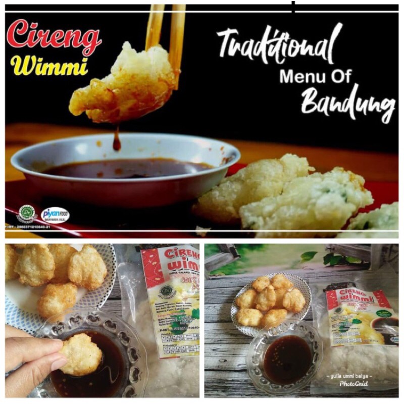 

Cireng bumbu rujak