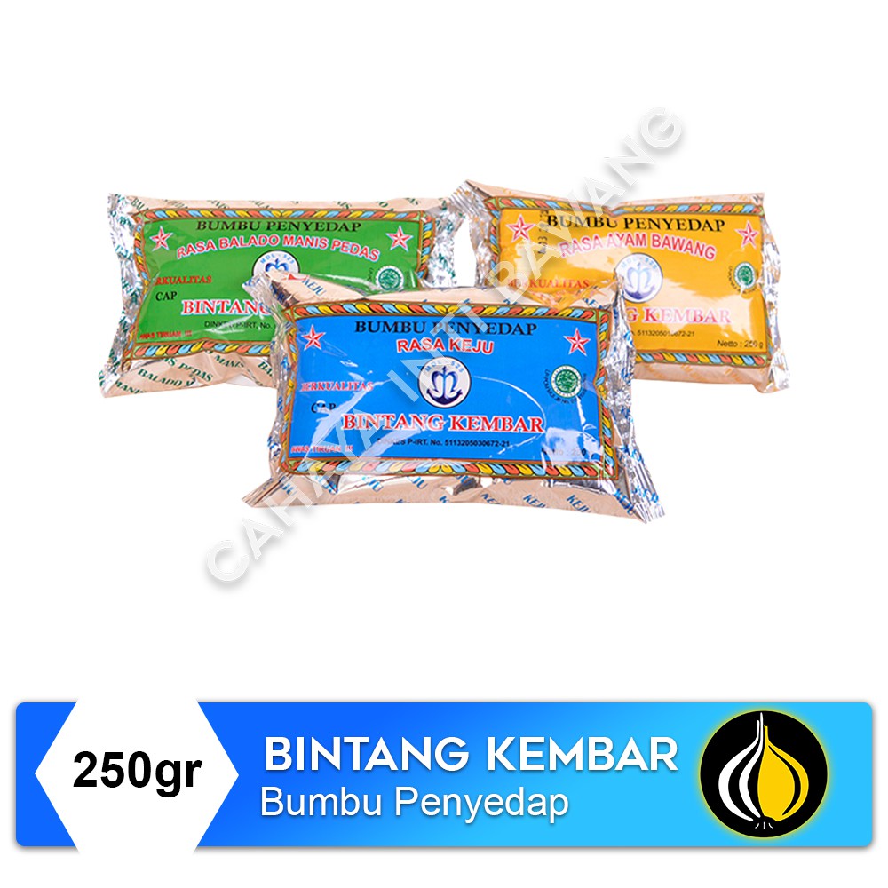 

Bintang Kembar Bumbu Penyedap Rasa - 250gr