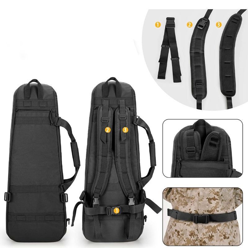 tas senjata keluaran baru model tabung/snapan bag 76 cm