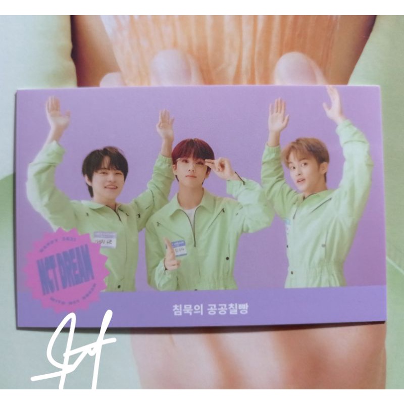 Official Game Card Jisung, Mark & Chenle "NCT Dream Season's Greetings 2021"