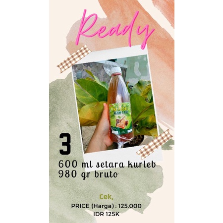 

Madu murni 600ml