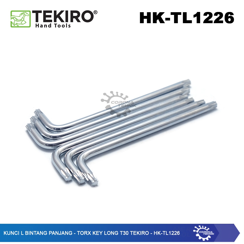 Tekiro - HK-TL1226 - Kunci L Bintang Panjang - Torx Key Long T30