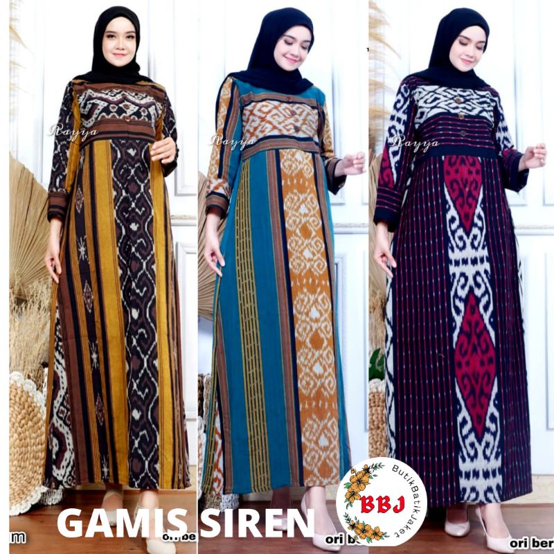 GAMIS TENUN TROSO ORI SIREN MAXY