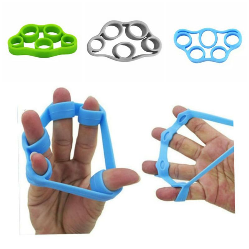 Alat Latihan Jari Tangan Untuk Badminton Tenis Gitar Bass Ukelele Biola 3kg 6,6 LB