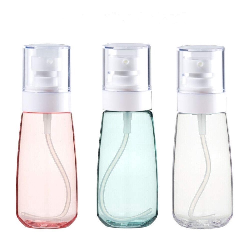 [100ml Travel-packed Small Portable Watering Can] [Transparent Sunscreen Spray Bottle Perfume Bottle] [Refillable Fine Mist Spray Bottle] [Suitable for Sunscreen Lotion &amp; Disinfectant]