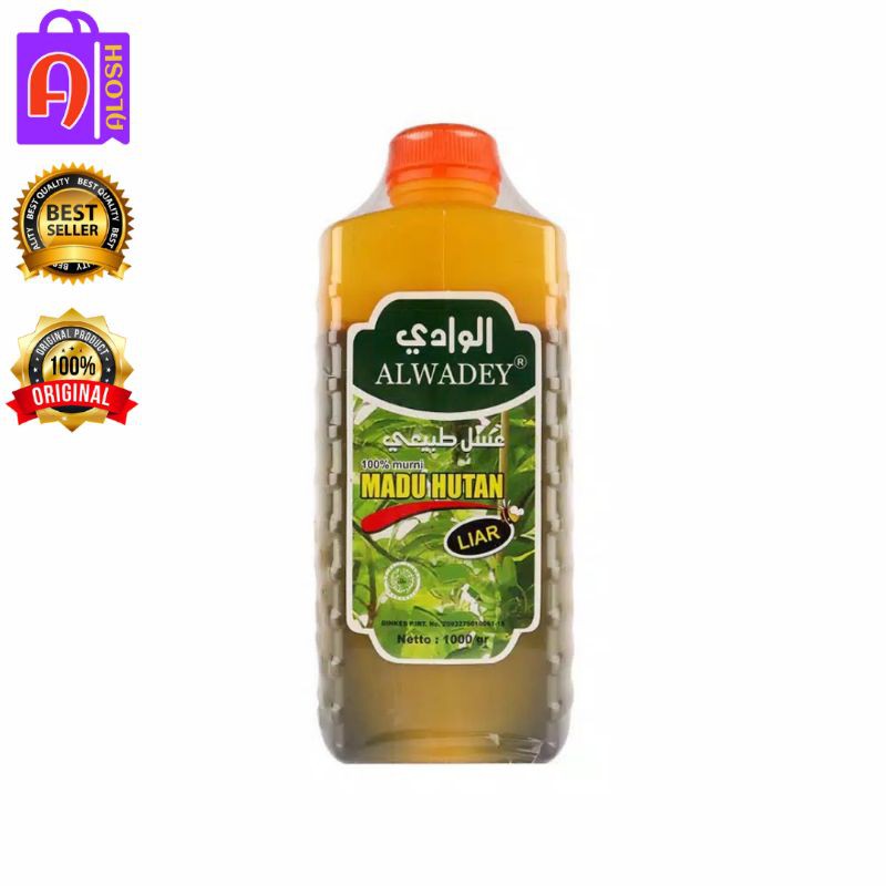 

Madu Hutan Liar ASLI 1000 gram Al Wadey ORI