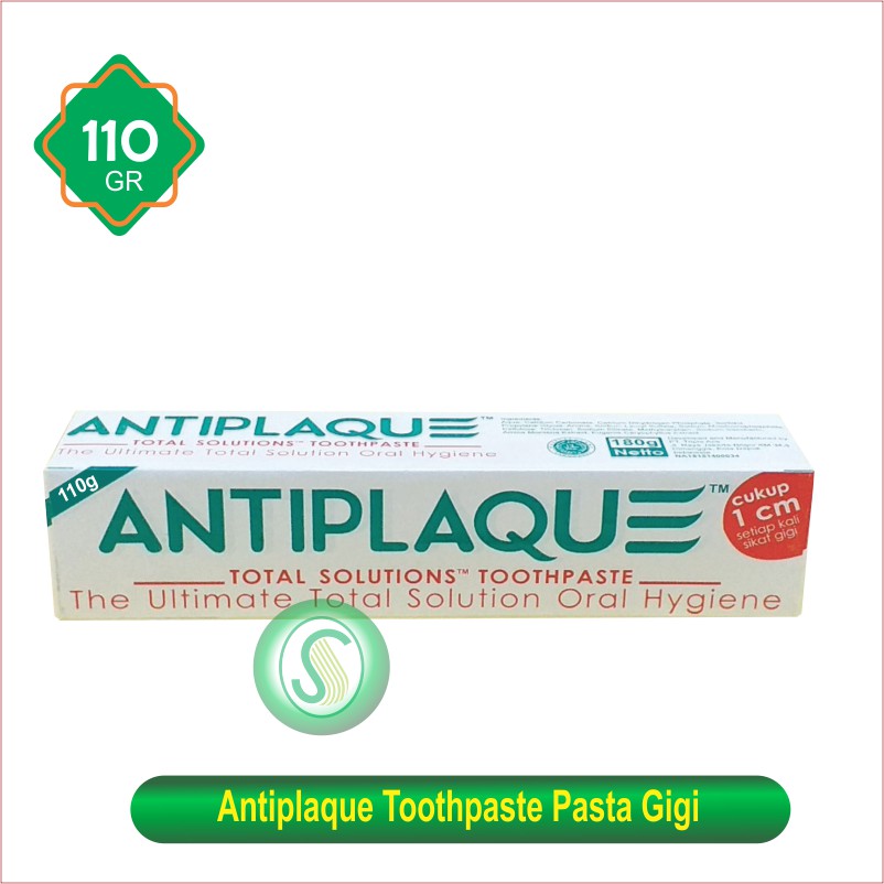 Antiplaque Toothpaste Pasta gigi 75gr / 110gr / 180gr