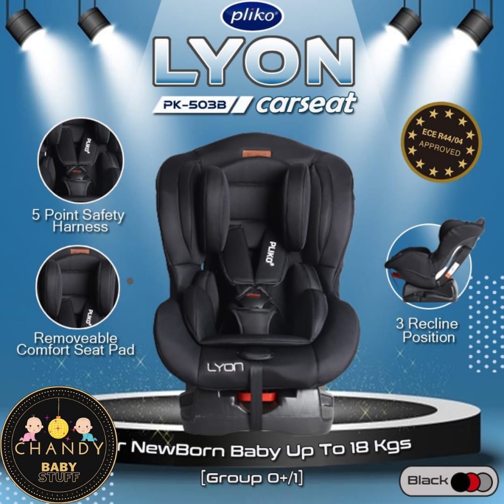 BABY CARSEAT  KURSI DUDUKAN MOBIL BAYI PLIKO LYON  PK503B