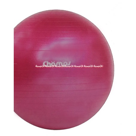 Champs Fitness Training Anti Burst Gym Ball 75cm Champ Camps Bola Untuk Yoga Gym Pink Balls Bola