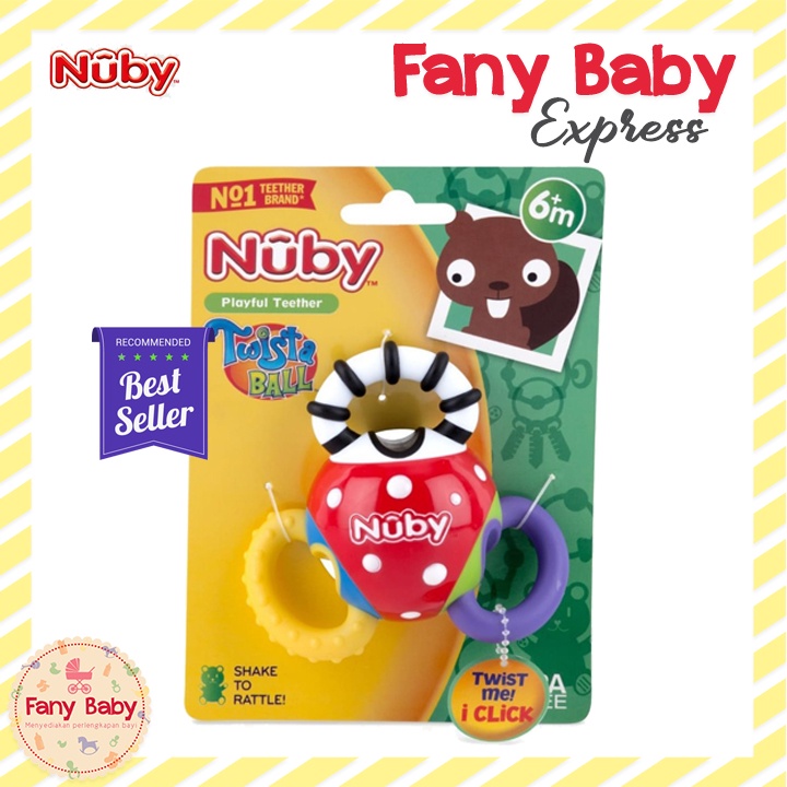 NUBY TWISTA BALL TEETHER - NB247 / 127653