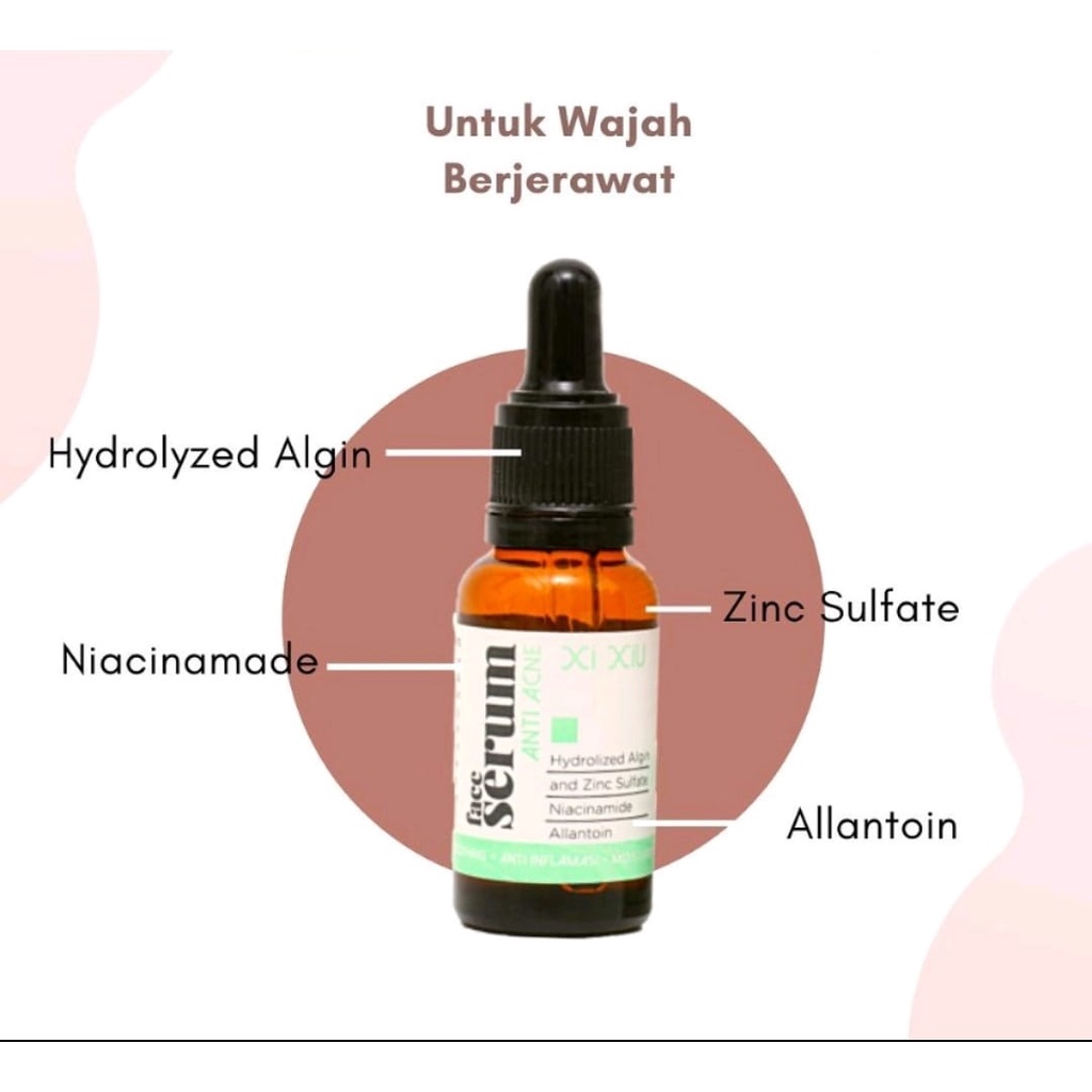 XI XIU FACE SERUM SERIES / SERUM WAJAH XI XIU BPOM HALAL ORIGINAL