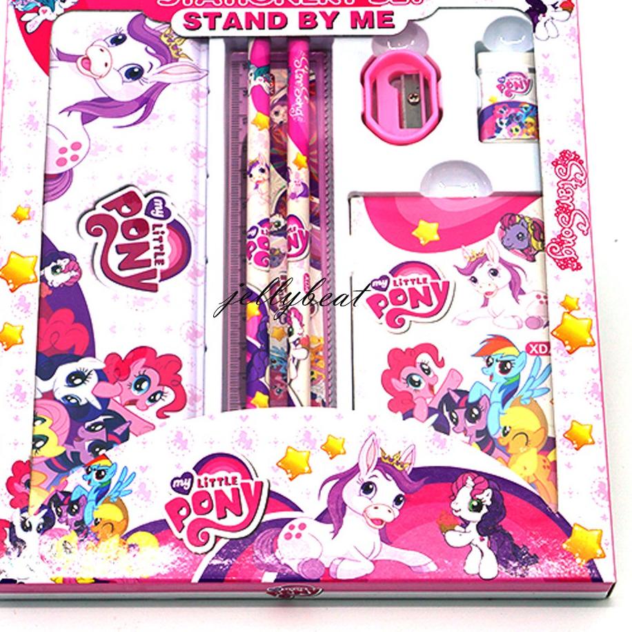 

ㅍ Stationery set / paket alat tulis 7 in 1 little pony さ