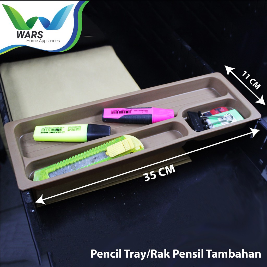 

Pencil Tray atau Rak Pensil Tambahan