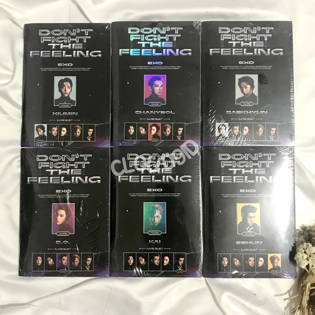 [Ready] EXO - Don't Fight The Feeling Album EXPANSION Ver (+Poster)