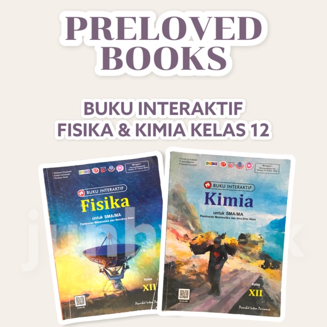 BUKU INTERAKTIF PR FISIKA KIMIA KELAS 12 XII ORIGINAL INTAN PARIWARA SMA LKS