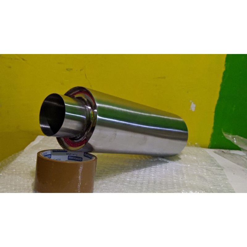 knalpot RESONATOR MOBIL DIESEL / Solar Inlet 2,5inc