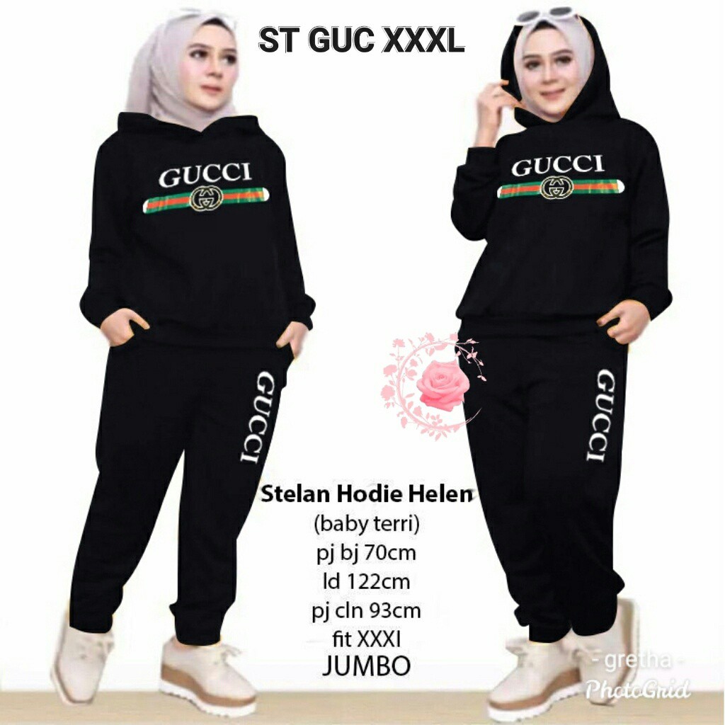 Stelan hodie helen GUC JUMBO XXXL 8Warna