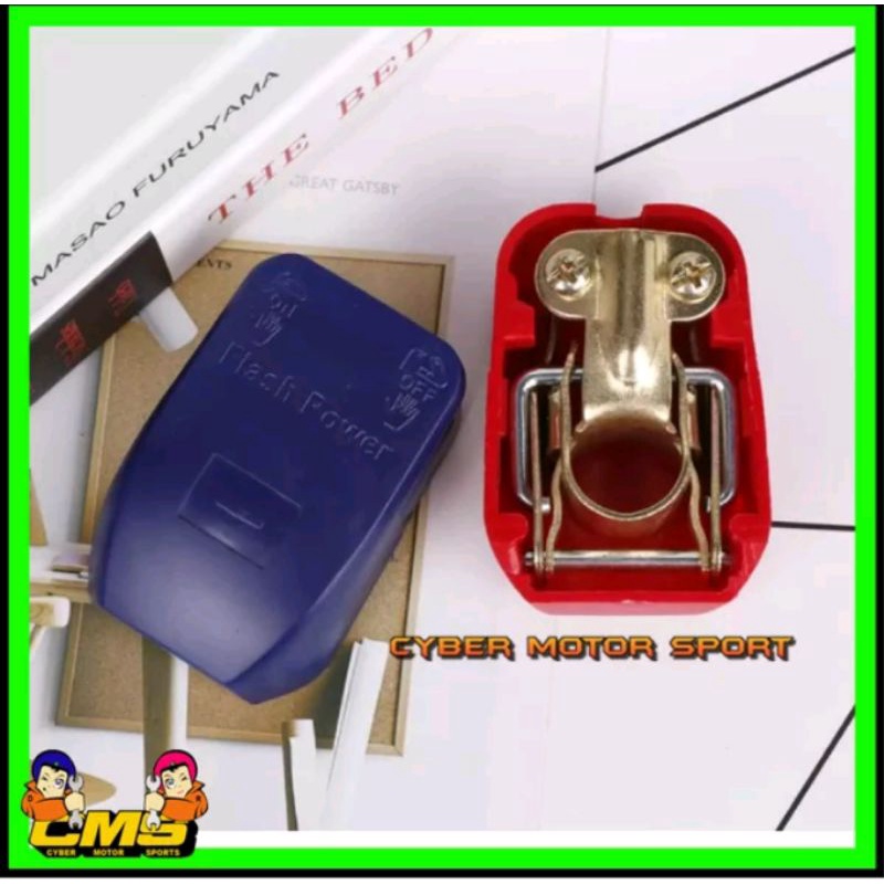 kepala aki mobil quickrelease universal. kepala aki besar ukuran NS70 . kepala terminal aki mobil