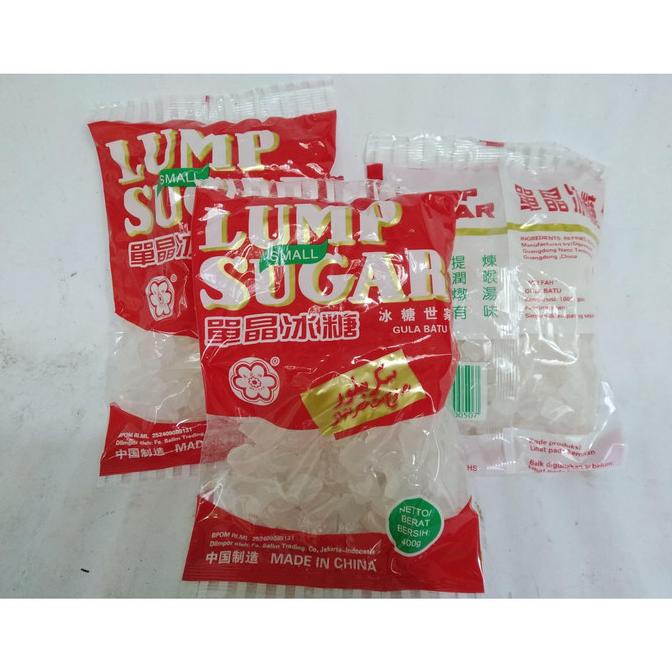 

Gula Batu Kristal Lump Sugar Small 400g