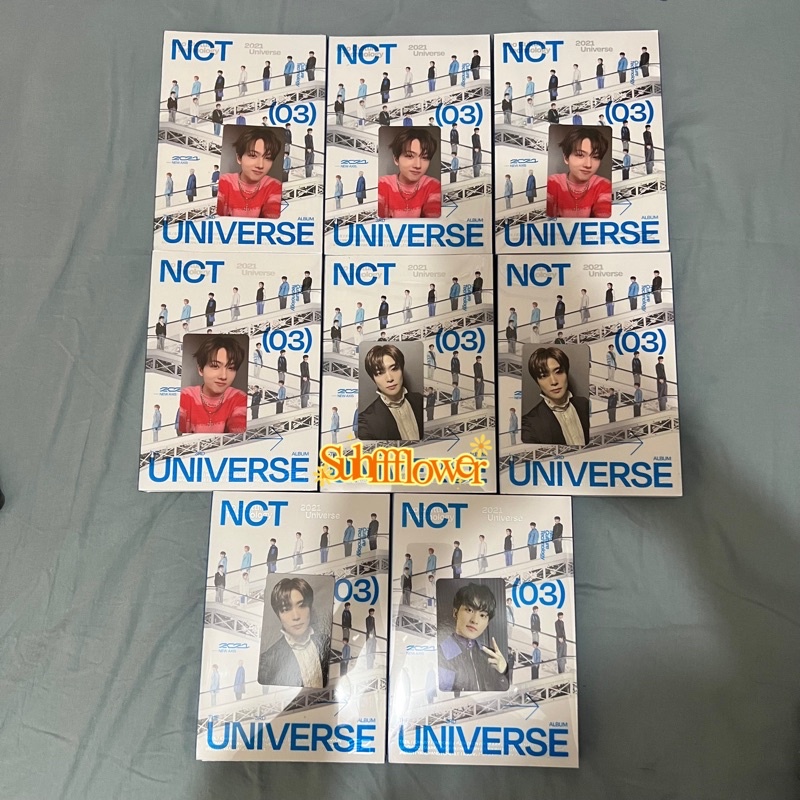 ALBUM NCT UNIVERSE UNSEALED FULLSET PC JAEHYUN PC MARK PC JISUNG