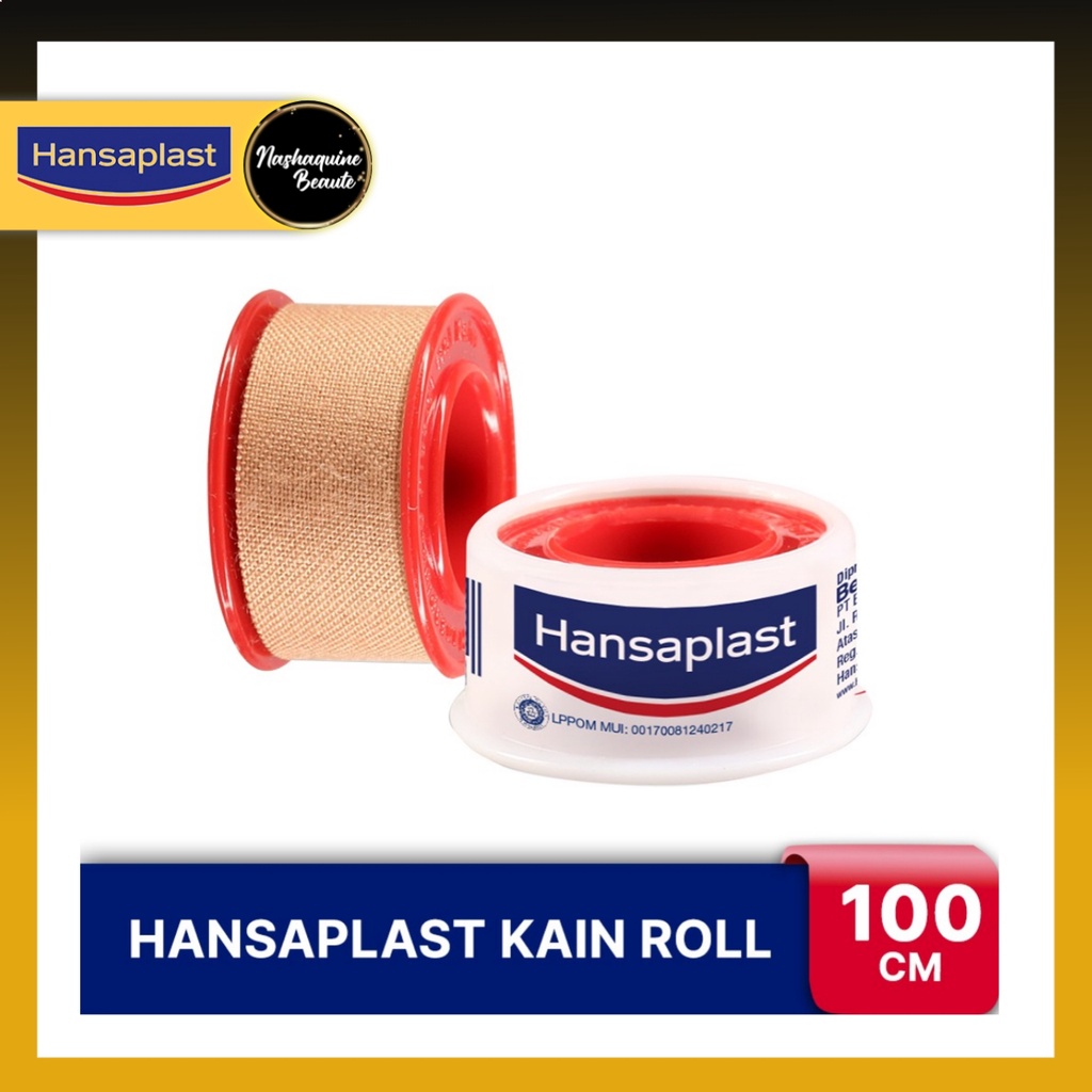 Hansaplast Rol Kain Serbaguna 1,25cmx1m 100cm | 1,25cmx5m 500cm Roll