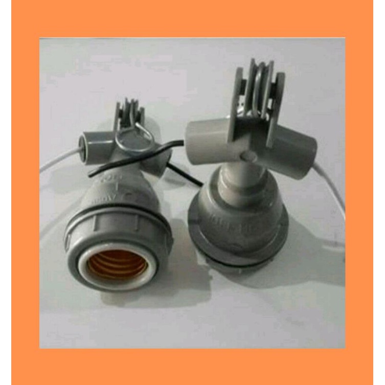 Fitting Lampu wd e-27 / Fitting gantung e-27 / Fitting jalan / Fitting gantung wd e27 keramik