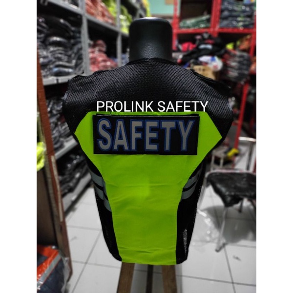 ROMPI SAFETY LOGO VELCRO TEMPELAN DADA PUNGGUNG