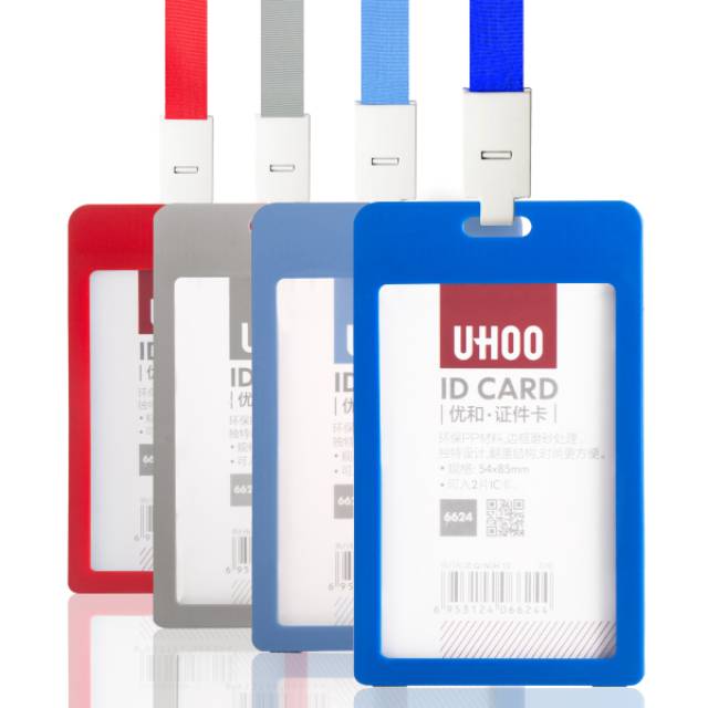 

Frame ID CARD UHOO Blue tanpa tali / Name Tag