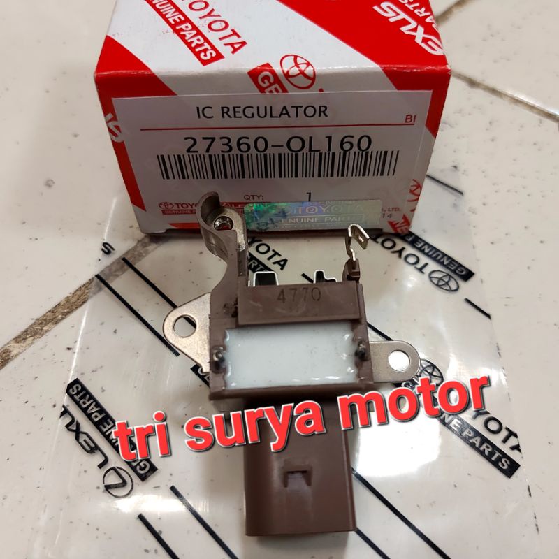 IC REGULATOR IC ALTERNATOR INNOVA REBORN DIESEL/FORTUNER VRZ ASLI ORIGINAL