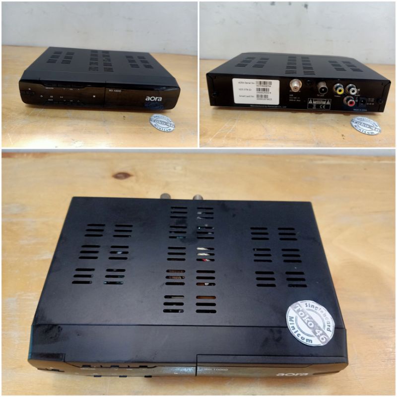 STB Set Top Box Receiver Dekoder Aora TV IRD 10000